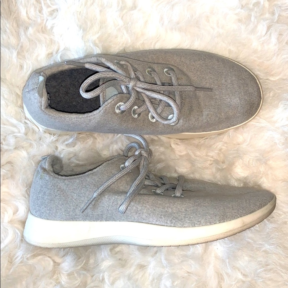 Heather Grey Allbirds The Wool Runners - Size 9